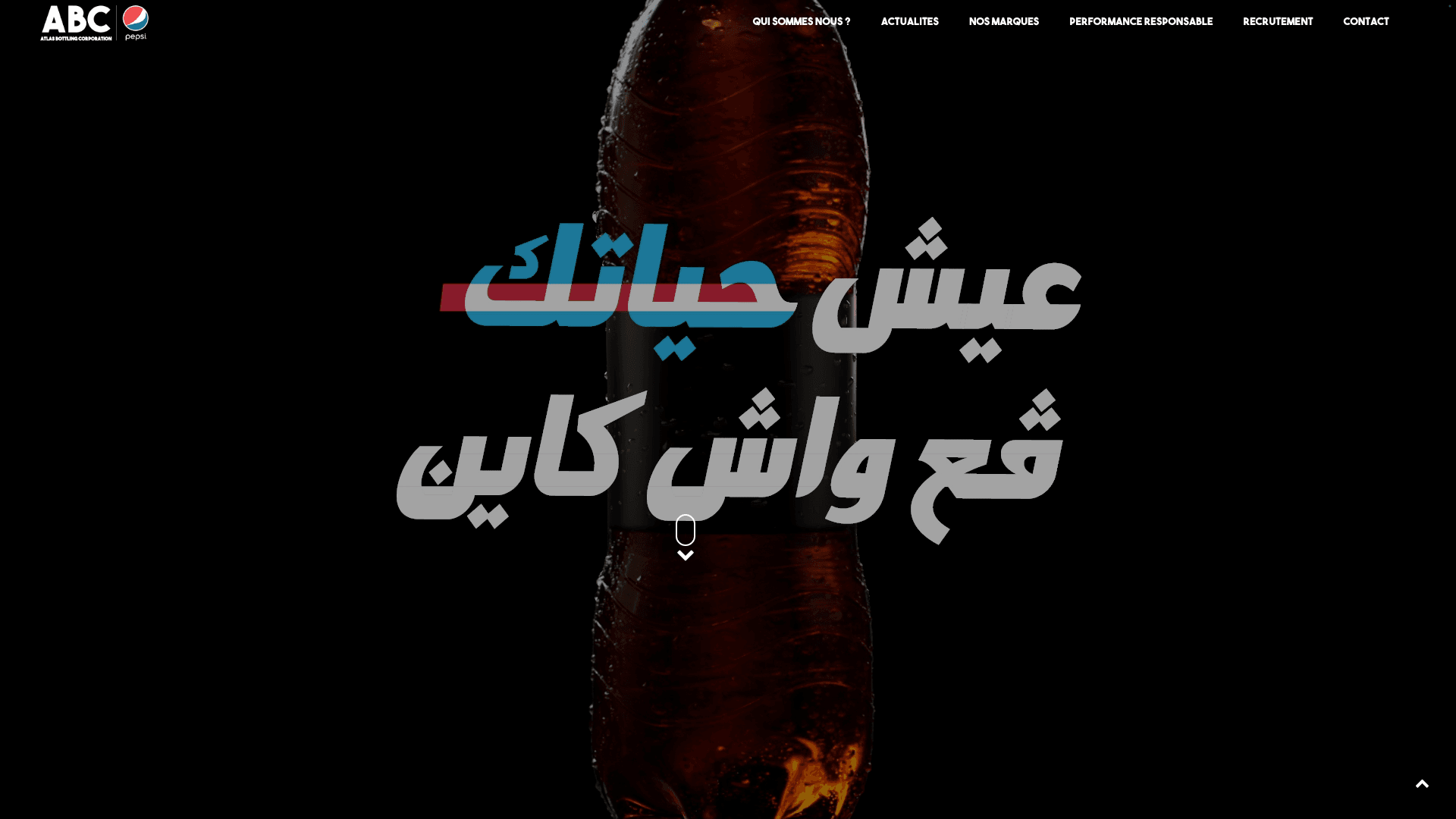 PepsiCo Algeria screenshot